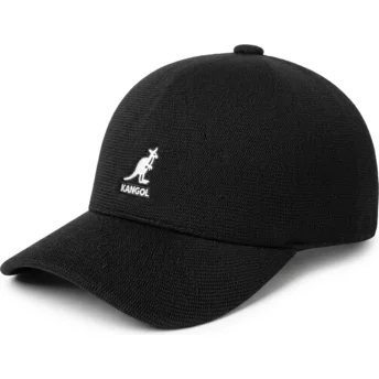 Gorra curva negra ajustable Bamboo Adj Spacecap de Kangol