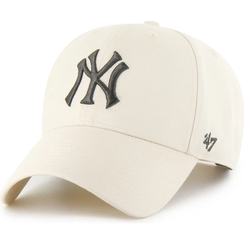 beige-kurvad-keps-snapback-mvp-new-york-yankees-mlb-av-47-brand