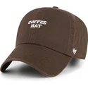 brun-bojd-justerbar-keps-coffee-hat-phrase-clean-up-base-runner-icon-fran-47-brand