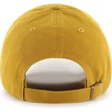 gul-bojd-justerbar-keps-clean-up-flat-gold-fran-new-york-yankees-mlb-av-47-brand