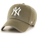 gron-bojd-justerbar-keps-clean-up-sandalwood-fran-new-york-yankees-mlb-av-47-brand