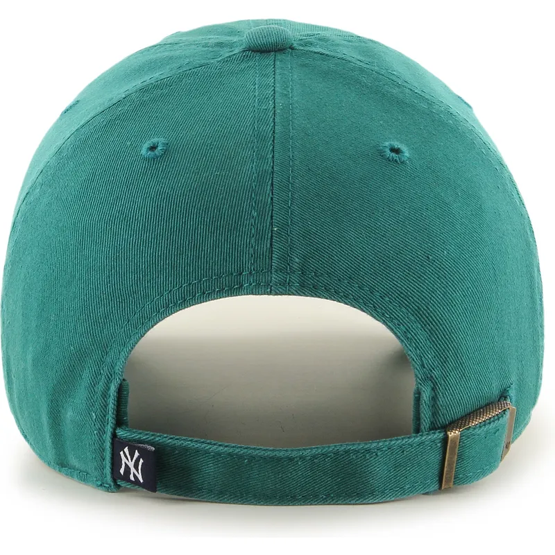 gron-bojd-justerbar-keps-clean-up-tailgate-teal-fran-new-york-yankees-mlb-av-47-brand
