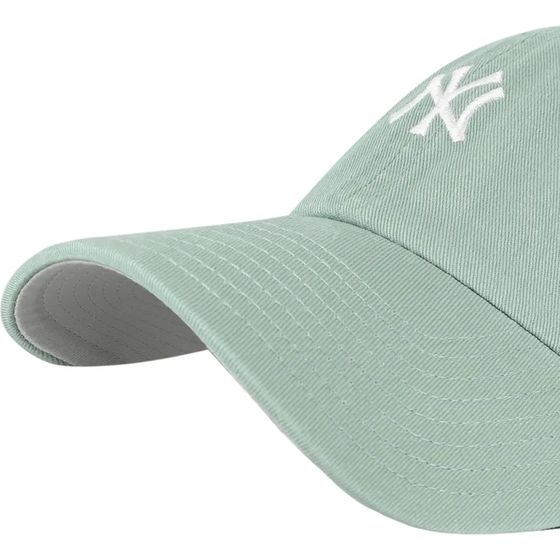 gorra-curva-verde-ajustable-clean-up-base-runner-de-new-york-yankees-mlb-de-47-brand