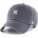 gorra-curva-azul-marino-ajustable-clean-up-base-runner-vintage-de-new-york-yankees-mlb-de-47-brand