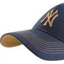 morkbla-och-brun-bojd-justerbar-keps-mvp-dt-contrast-stitch-fran-new-york-yankees-mlb-av-47-brand