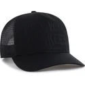svart-truckerkeps-med-svart-hitch-contemporary-logotyp-new-york-yankees-mlb-fran-47-brand
