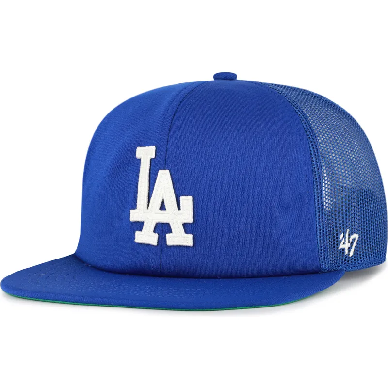 gorra-trucker-plana-azul-captain-rl-golden-age-de-los-angeles-dodgers-mlb-de-47-brand
