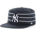 marinbla-platt-snapback-keps-pillbox-golden-age-new-york-yankees-mlb-fran-47-brand
