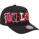 svart-bojd-keps-snapback-hyper-type-pro-fran-chicago-bulls-nba-av-mitchell-ness