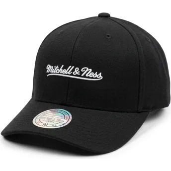 Svart böjd snapback-keps Branded från Mitchell & Ness