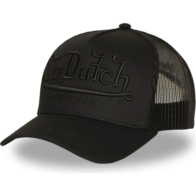 svart-trucker-keps-emb03-fran-von-dutch