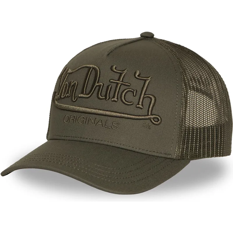 keps-trucker-gron-emb04-fran-von-dutch