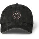 svart-bojd-justerbar-keps-smiley-washed-fran-pica-pica