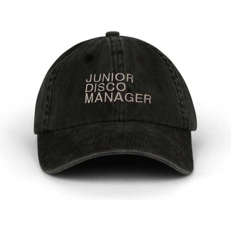 svart-bojd-justerbar-keps-junior-disco-manager-washed-fran-pica-pica
