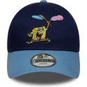 bla-kurvad-keps-snapback-for-barn-9forty-bob-esponja-fran-new-era