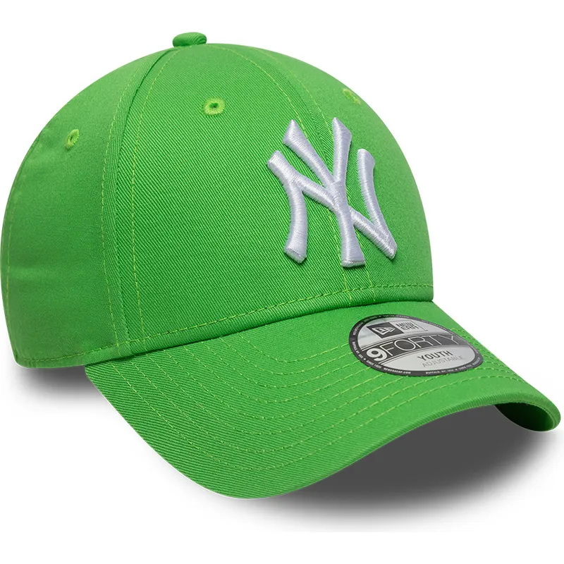 gron-bojd-justerbar-keps-for-barn-9forty-essential-fran-new-york-yankees-mlb-av-new-era