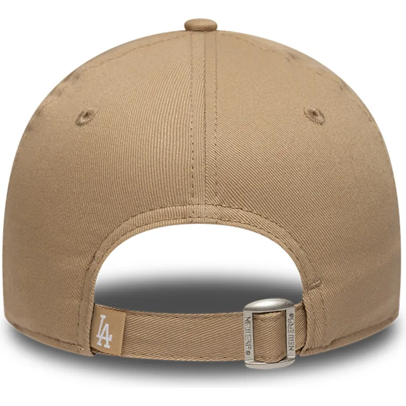 bojd-beige-justerbar-keps-for-barn-9forty-icon-los-angeles-dodgers-mlb-fran-new-era