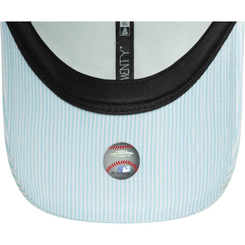 bojd-bla-justerbar-keps-9twenty-seersucker-fran-los-angeles-dodgers-mlb-av-new-era