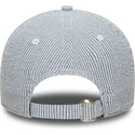marinbla-bojd-justerbar-keps-9twenty-seersucker-fran-new-york-yankees-mlb-av-new-era