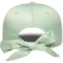 gron-justerbar-kurvad-keps-for-dam-9forty-bow-back-satin-los-angeles-dodgers-mlb-fran-new-era