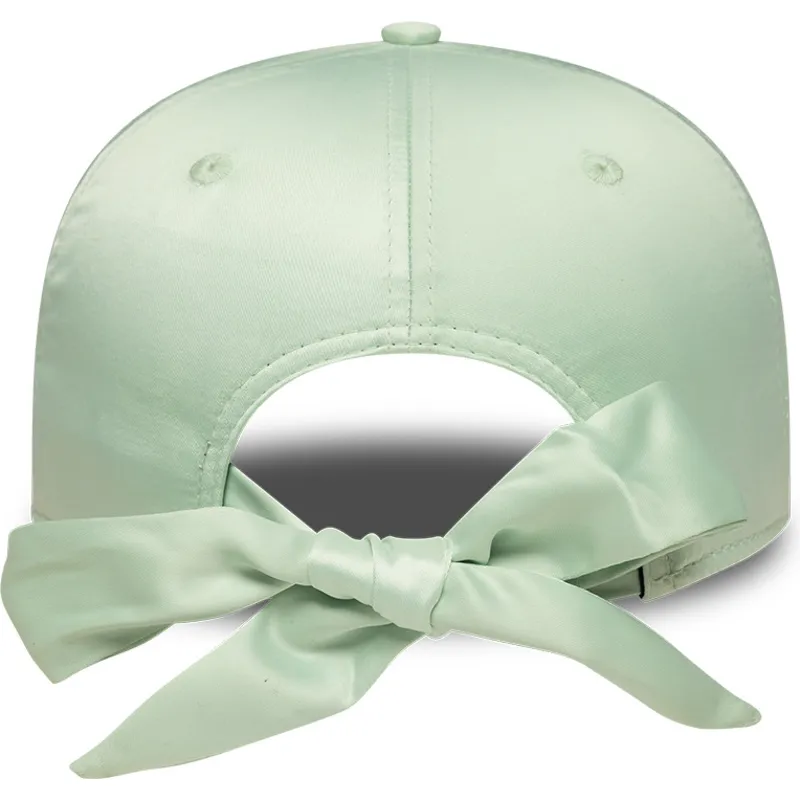 gron-justerbar-kurvad-keps-for-dam-9forty-bow-back-satin-los-angeles-dodgers-mlb-fran-new-era