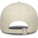 bojd-beige-justerbar-keps-med-beige-logotyp-for-dam-9twenty-midi-linen-fran-new-york-yankees-mlb-av-new-era