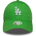 gron-justerbar-kurvad-keps-for-dam-9twenty-league-essential-midi-fran-los-angeles-dodgers-mlb-av-new-era