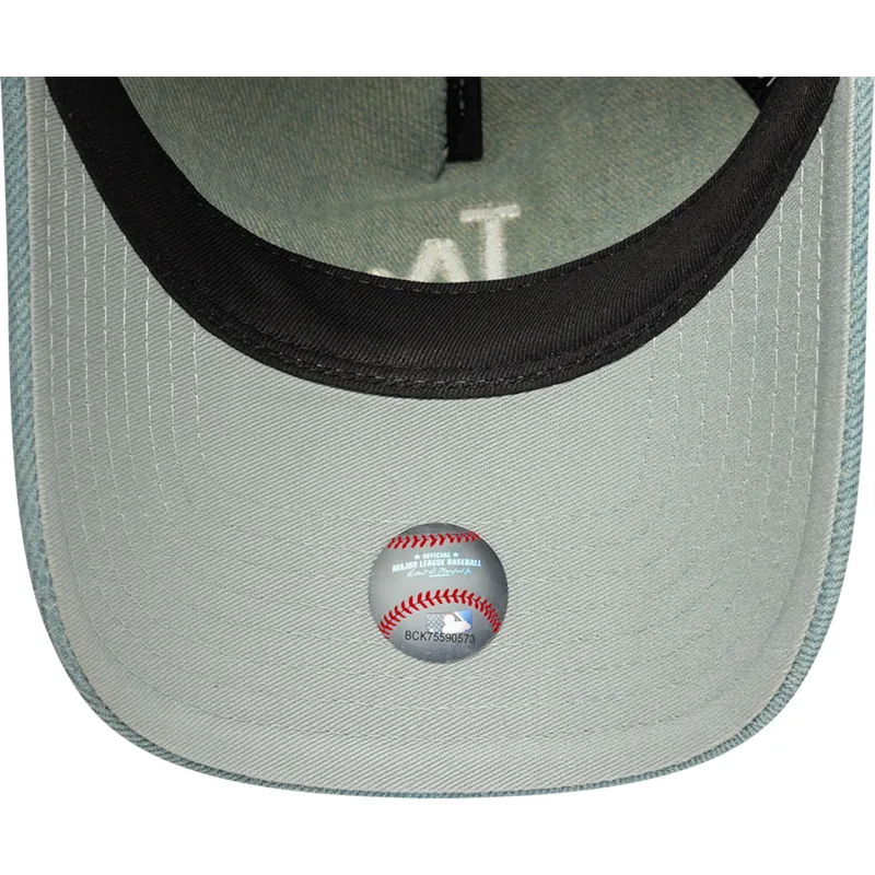 bla-bojd-justerbar-keps-for-dam-9twenty-a-frame-denim-fran-los-angeles-dodgers-mlb-av-new-era