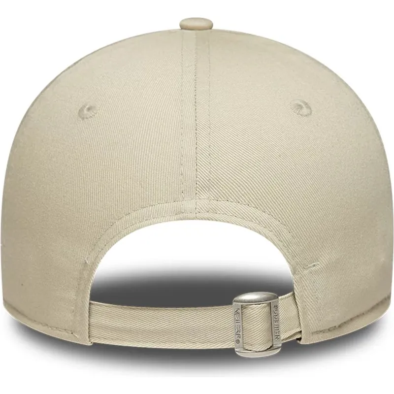 bojd-beige-justerbar-keps-for-dam-9forty-beaded-fran-new-era