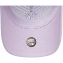 bojd-justerbar-lila-keps-med-lila-logotyp-for-dam-9twenty-seersucker-new-york-yankees-mlb-fran-new-era