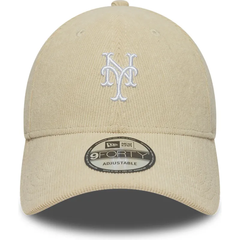 bojd-beige-justerbar-keps-9forty-soft-cord-fran-new-york-mets-mlb-av-new-era