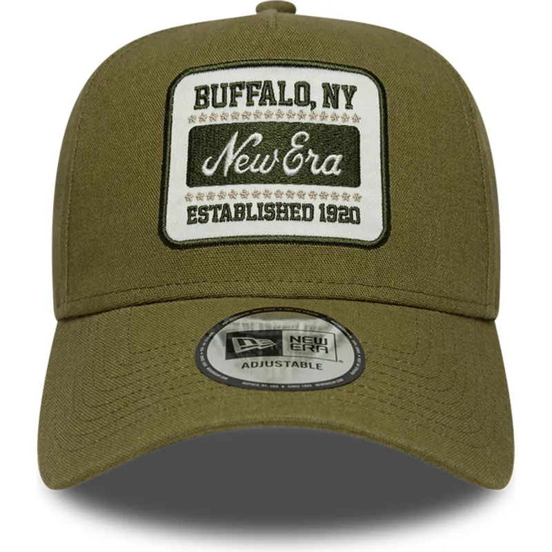 gorra-curva-verde-snapback-e-frame-patch-linen-de-new-era