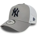 gra-trucker-keps-a-frame-side-patch-fran-new-york-yankees-mlb-av-new-era