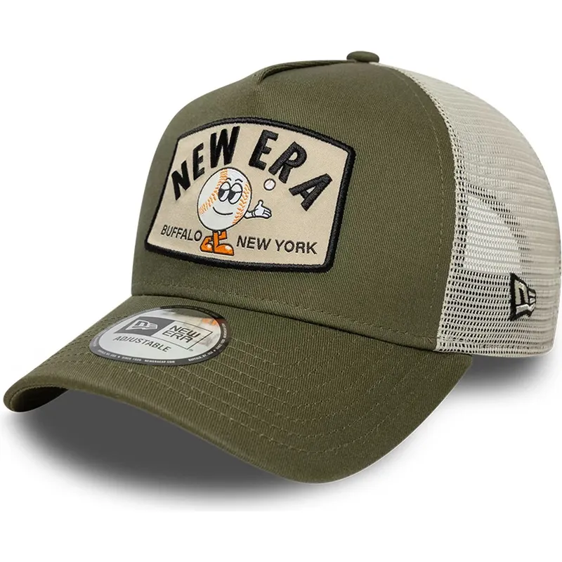 gron-trucker-keps-a-frame-summer-patch-fran-new-era