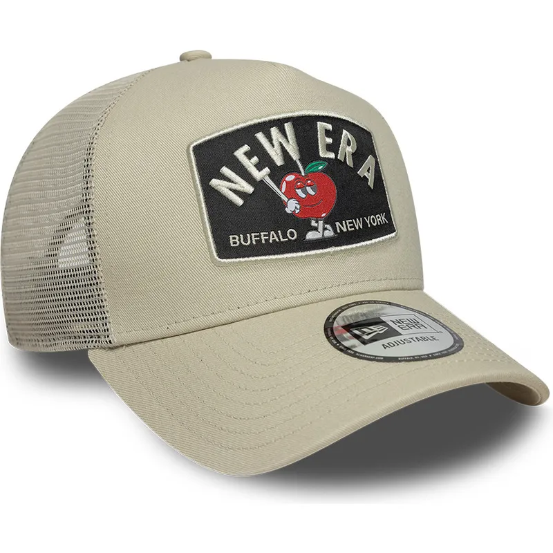 beige-trucker-keps-a-frame-summer-patch-fran-new-era