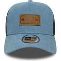 gorra-trucker-azul-a-frame-denim-leather-patch-de-new-era