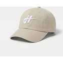 gorra-curva-beige-ajustable-merch-merchandising-the-90s-de-homenage