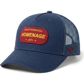 Truckerkeps marinblå Work 1975 Workwear The Trucker från Homenage