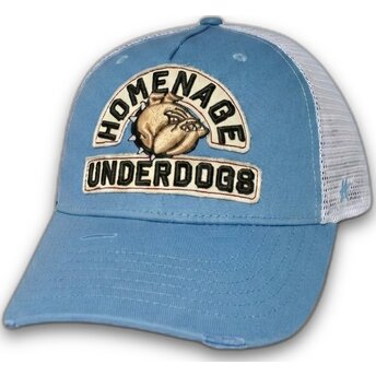 Truckerkeps blå och vit Underdogs The Trucker från Homenage