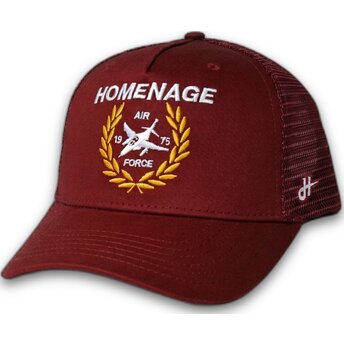 Röd trucker-keps Jet Military Surplus The Trucker från Homenage