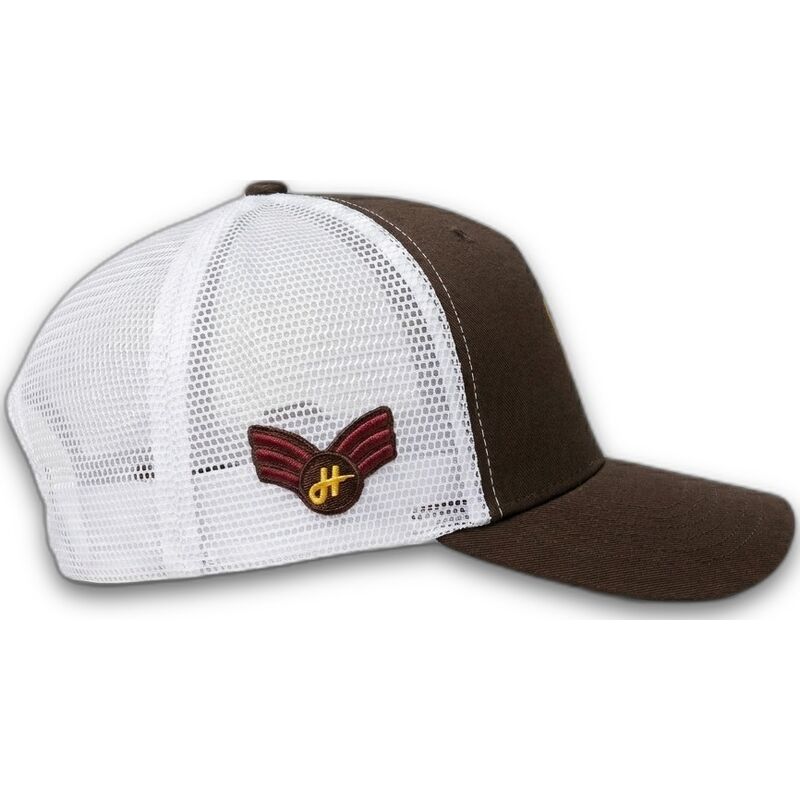 morkbrun-och-vit-trucker-keps-jet-military-surplus-the-trucker-fran-homenage
