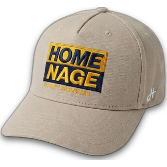 Böjd beige snapback-keps Decker Workwear The Retro från Homenage