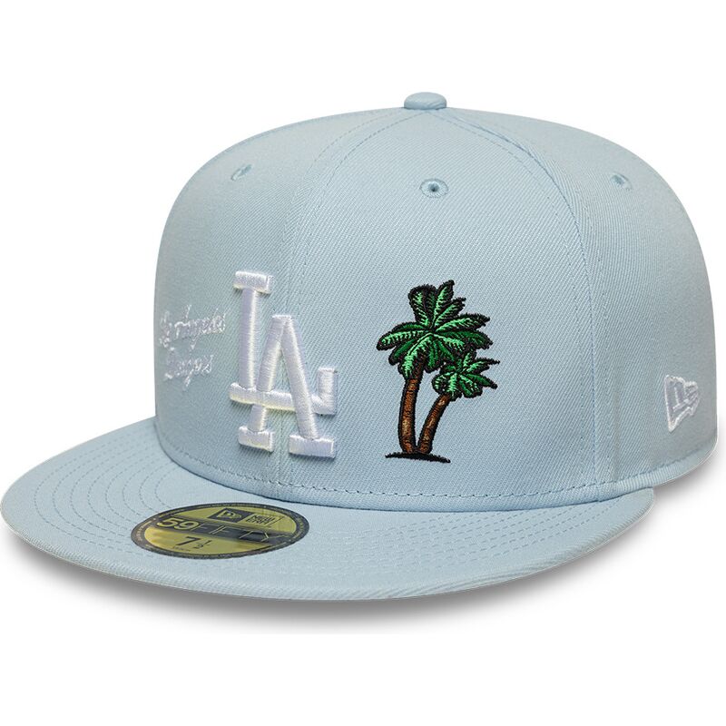 ljusbla-platt-keps-justerad-59fifty-city-icon-los-angeles-dodgers-fran-new-era