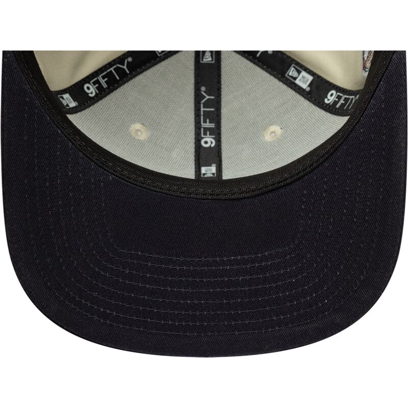 beige-platt-keps-snapback-med-marinbla-logotyp-9fifty-original-fit-world-series-fran-new-york-yankees-mlb-av-new-era