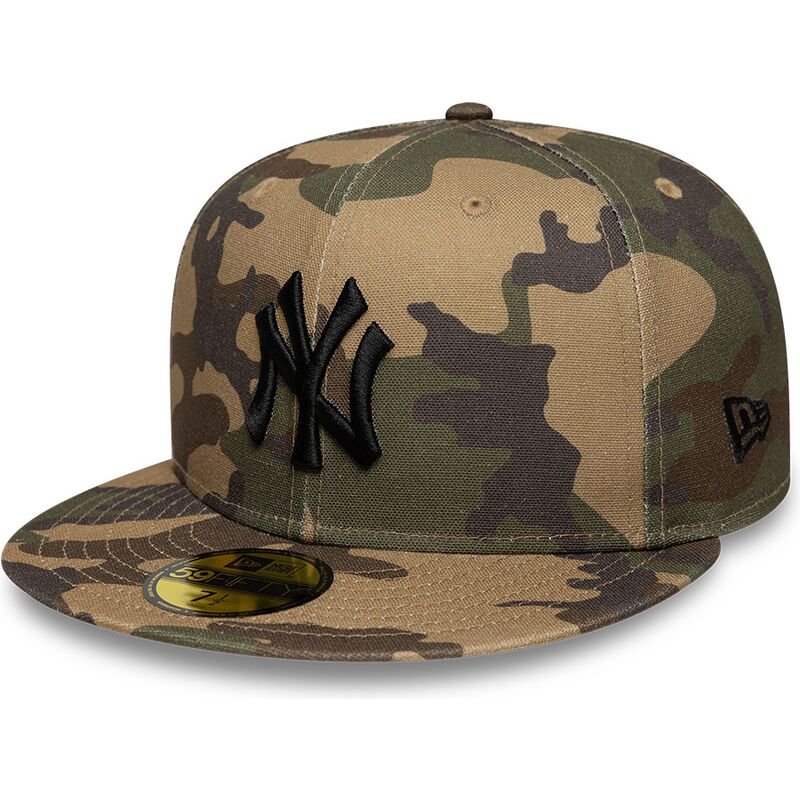 platt-keps-kamouflage-justerad-med-svart-logotyp-59fifty-camo-new-york-yankees-mlb-fran-new-era
