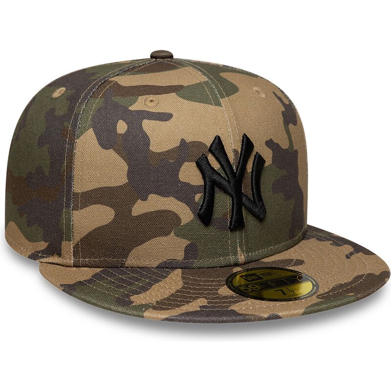 platt-keps-kamouflage-justerad-med-svart-logotyp-59fifty-camo-new-york-yankees-mlb-fran-new-era