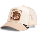 beige-trucker-keps-med-lejon-blur-king-the-farm-fran-goorin-bros