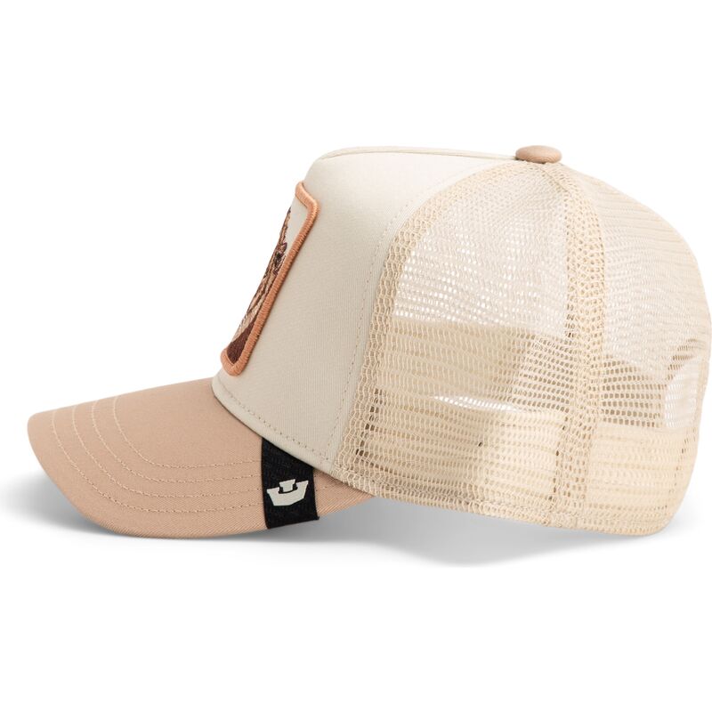 beige-trucker-keps-med-lejon-blur-king-the-farm-fran-goorin-bros