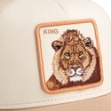 beige-trucker-keps-med-lejon-blur-king-the-farm-fran-goorin-bros