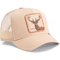 beige-trucker-keps-hjort-blur-stag-the-farm-fran-goorin-bros